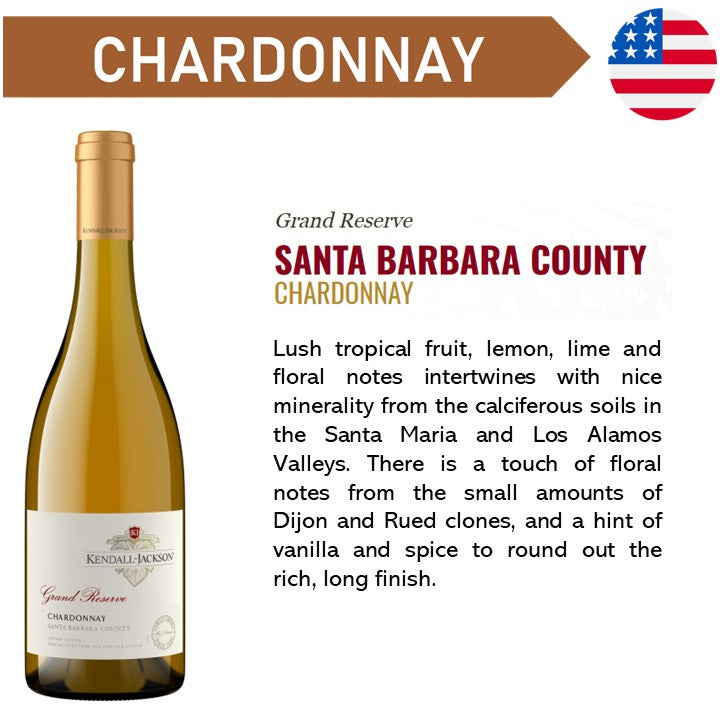 Kendall Jackson Grand Reserve Chardonnay - White Wine 2023