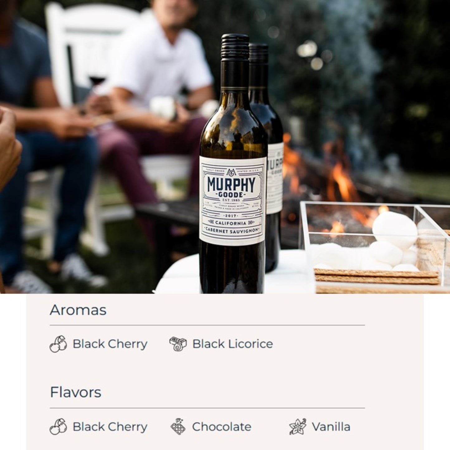 Murphy Goode California Cabernet Sauvignon - Red Wine 2019