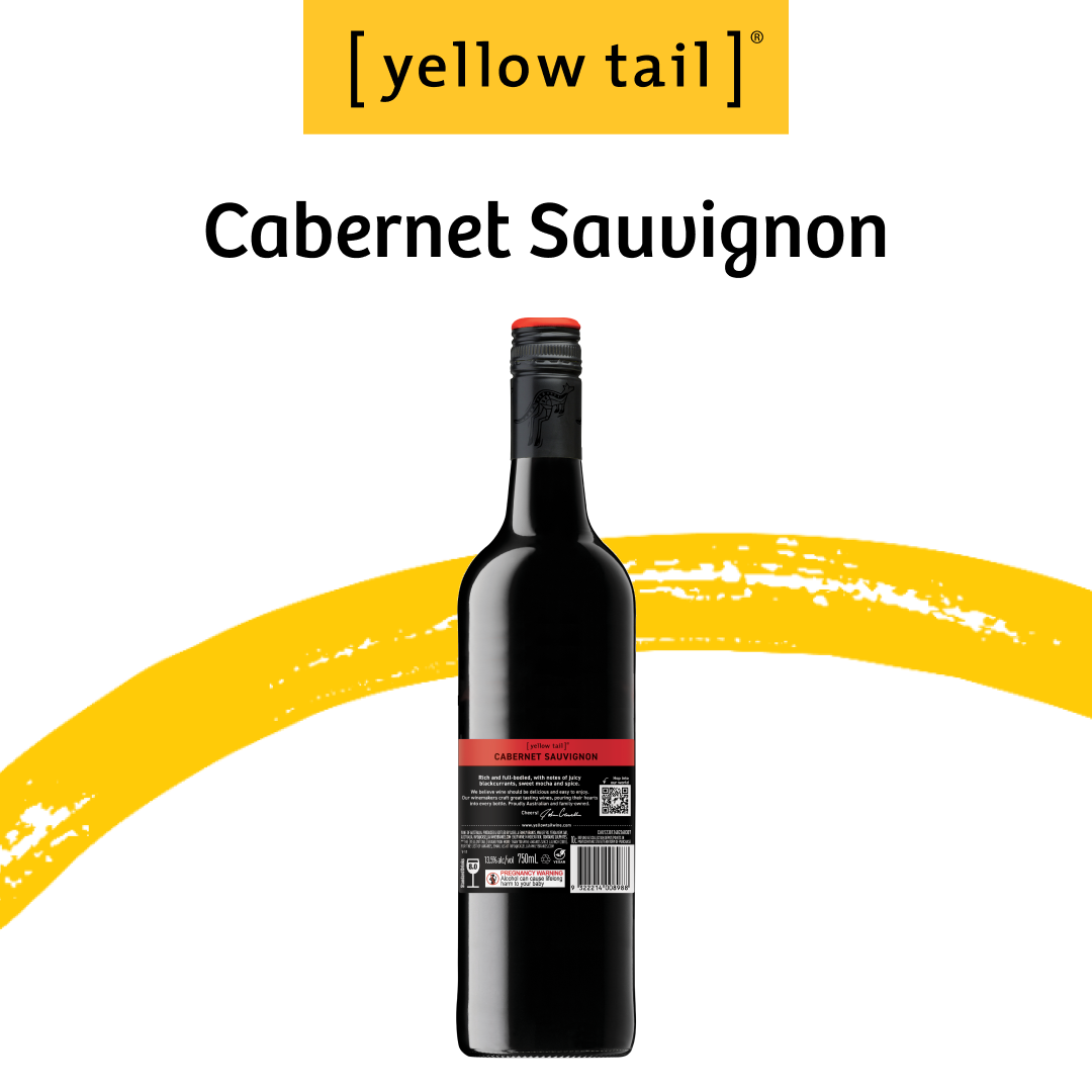 Yellow Tail Cabernet Sauvignon - Red Wine - Case2