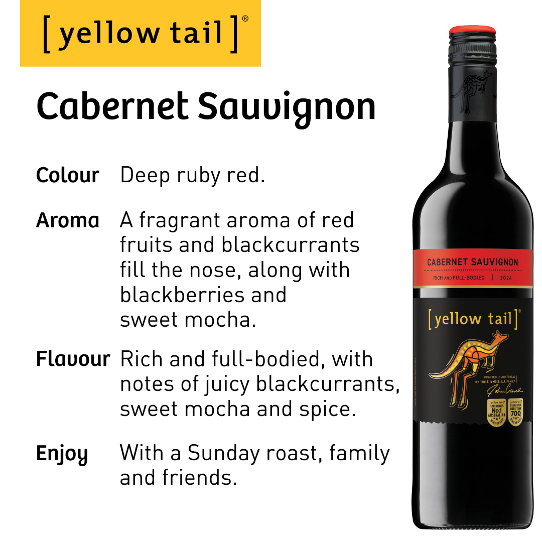 Yellow Tail Cabernet Sauvignon - Red Wine - Case2