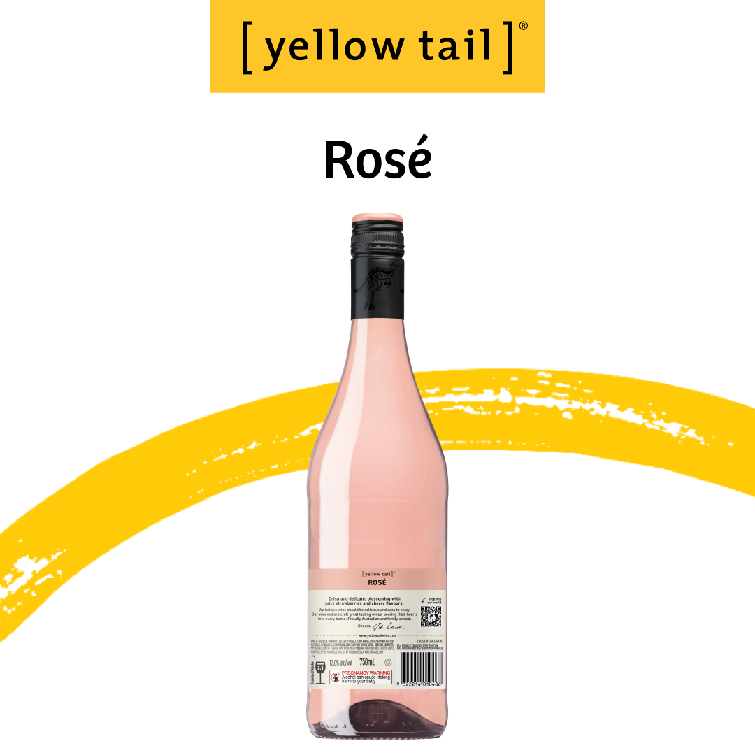 Yellow Tail Rose - Rose Wine 2023