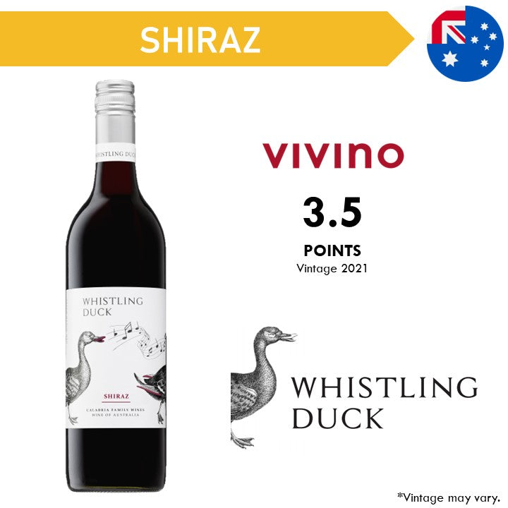 Whistling Duck Shiraz - Red Wine 2024
