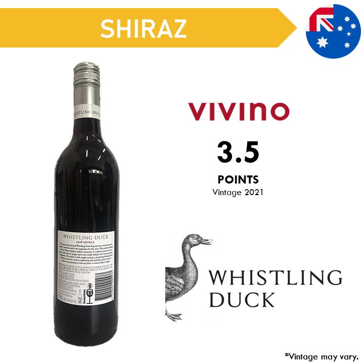 Whistling Duck Shiraz - Red Wine 2024