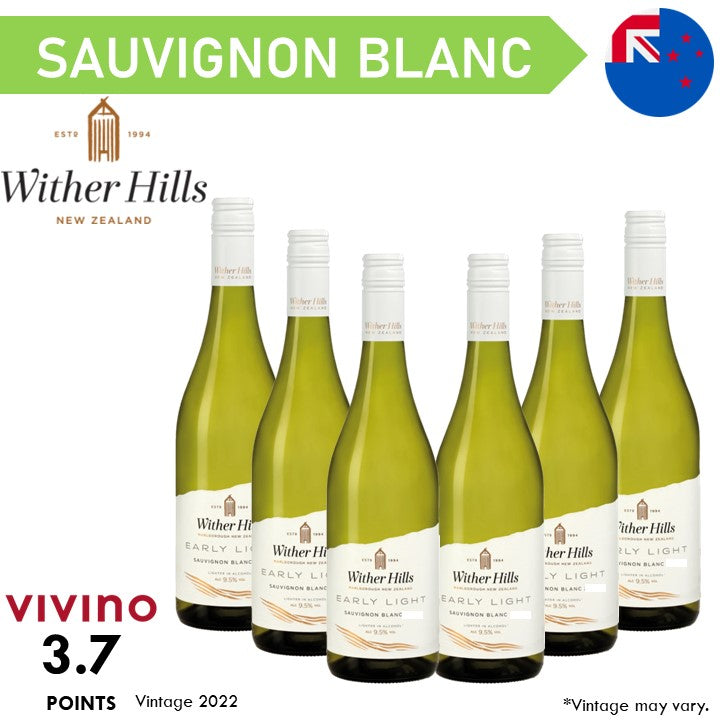 Wither Hills Early Light Marlborough Sauvignon Blanc - White Wine - Case6