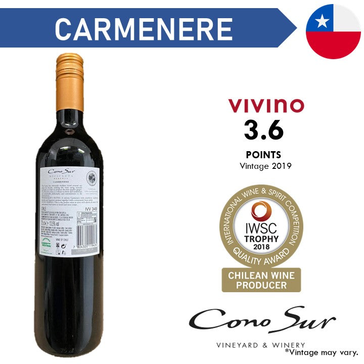Cono Sur Bicicleta Reserva Carmenere - Red Wine 2019