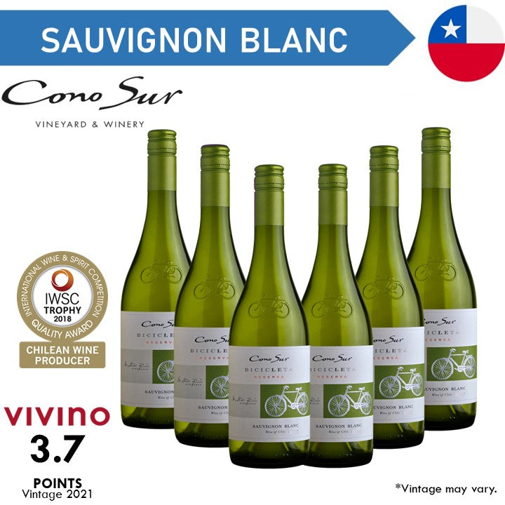Cono Sur Bicicleta Reserva Sauvignon Blanc - White Wine - Case6