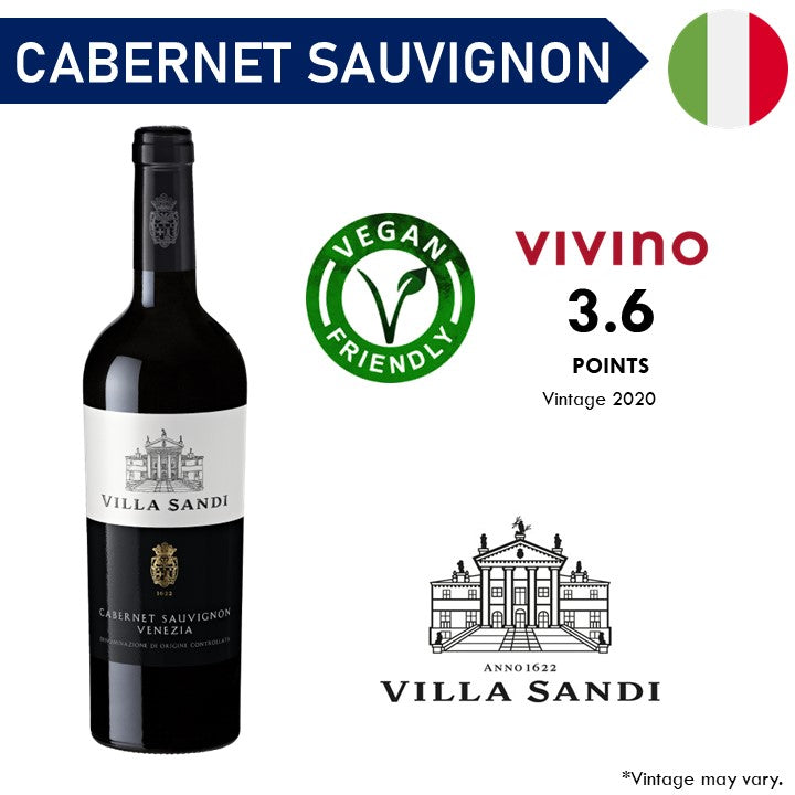 Villa Sandi Cabernet Sauvignon - Red Wine 2020