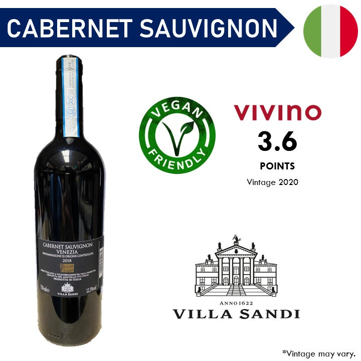 Villa Sandi Cabernet Sauvignon - Red Wine 2020
