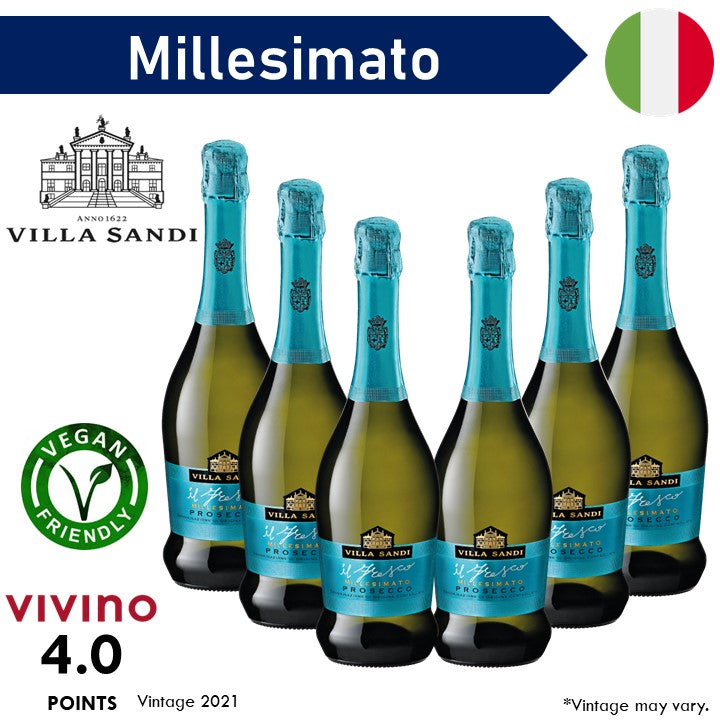 Villa Sandi Il Fresco Millesimato Prosecco - Sparkling Wine - Case6