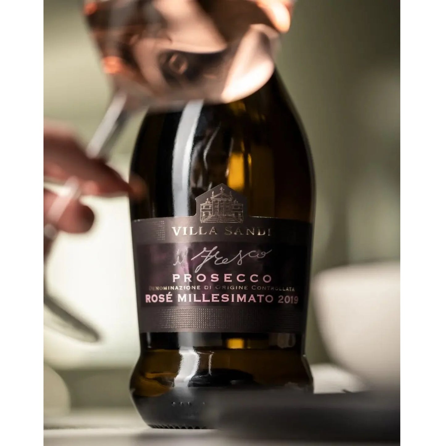Villa Sandi Il Fresco Prosecco DOC Rose Millesimato Brut - Sparkling Wine 2024