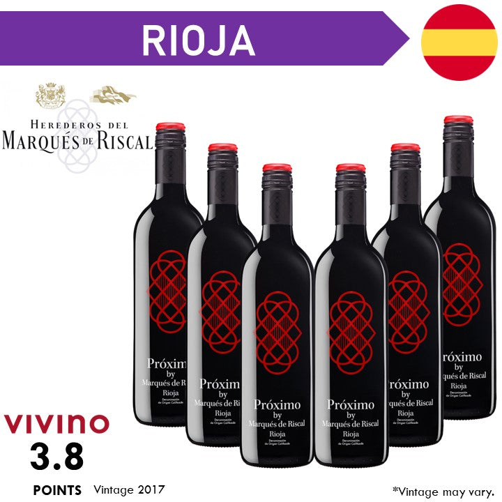 Marques de Riscal Proximo Rioja - Red Wine - Case 6