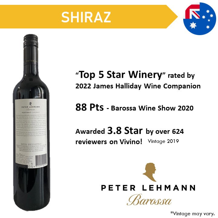 Peter Lehmann Portrait Shiraz - Red Wine 2020