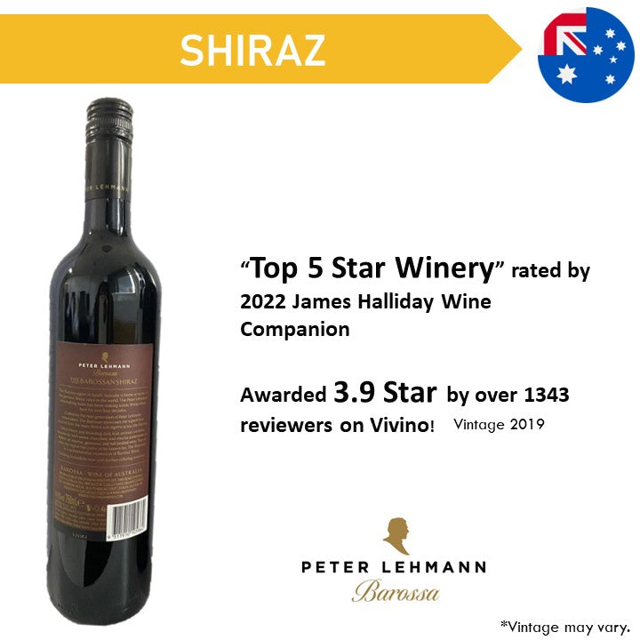 Peter Lehmann The Barossan Shiraz - Red Wine 2019