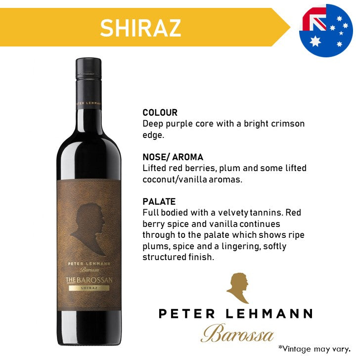 Peter Lehmann The Barossan Shiraz - Red Wine 2019