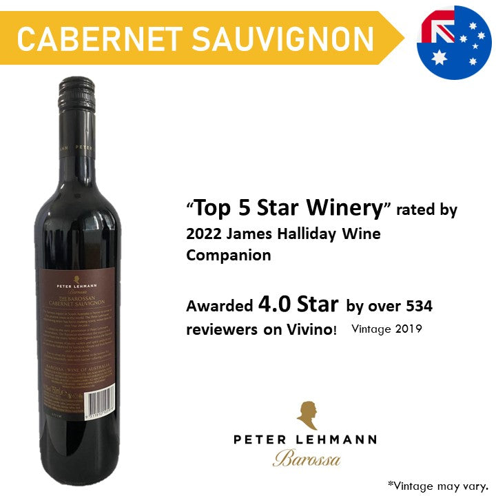 Peter Lehmann The Barossan Cabernet Sauvignon - Red Wine 2022