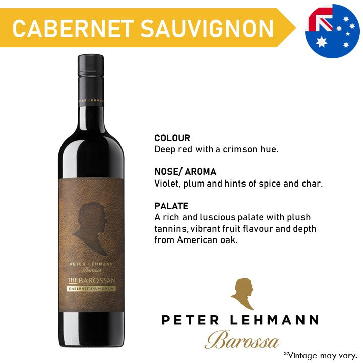 Peter Lehmann The Barossan Cabernet Sauvignon - Red Wine 2022