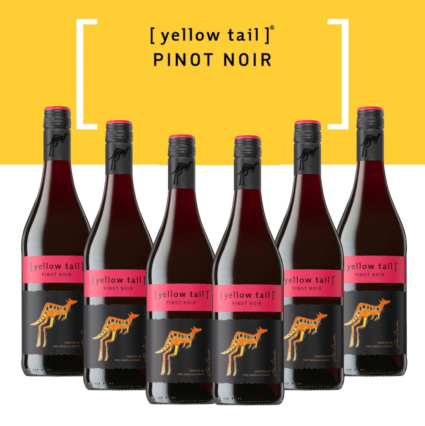 Yellow Tail Pinot Noir - Red Wine - Case6