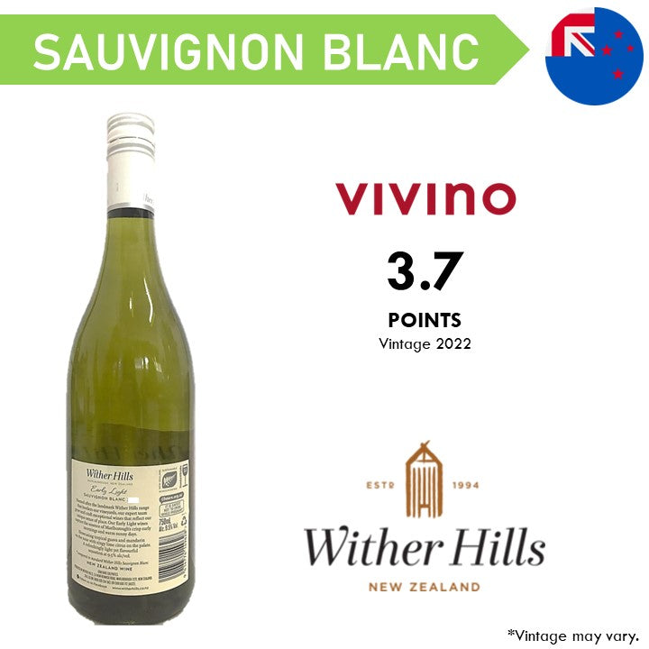 Wither Hills Early Light Marlborough Sauvignon Blanc - White Wine - Case4