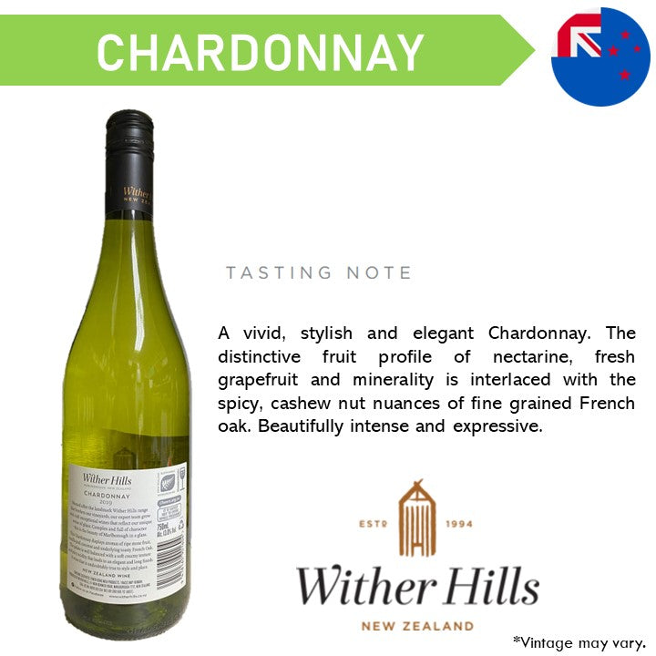 Wither Hills Marlborough Chardonnay - White Wine 2022