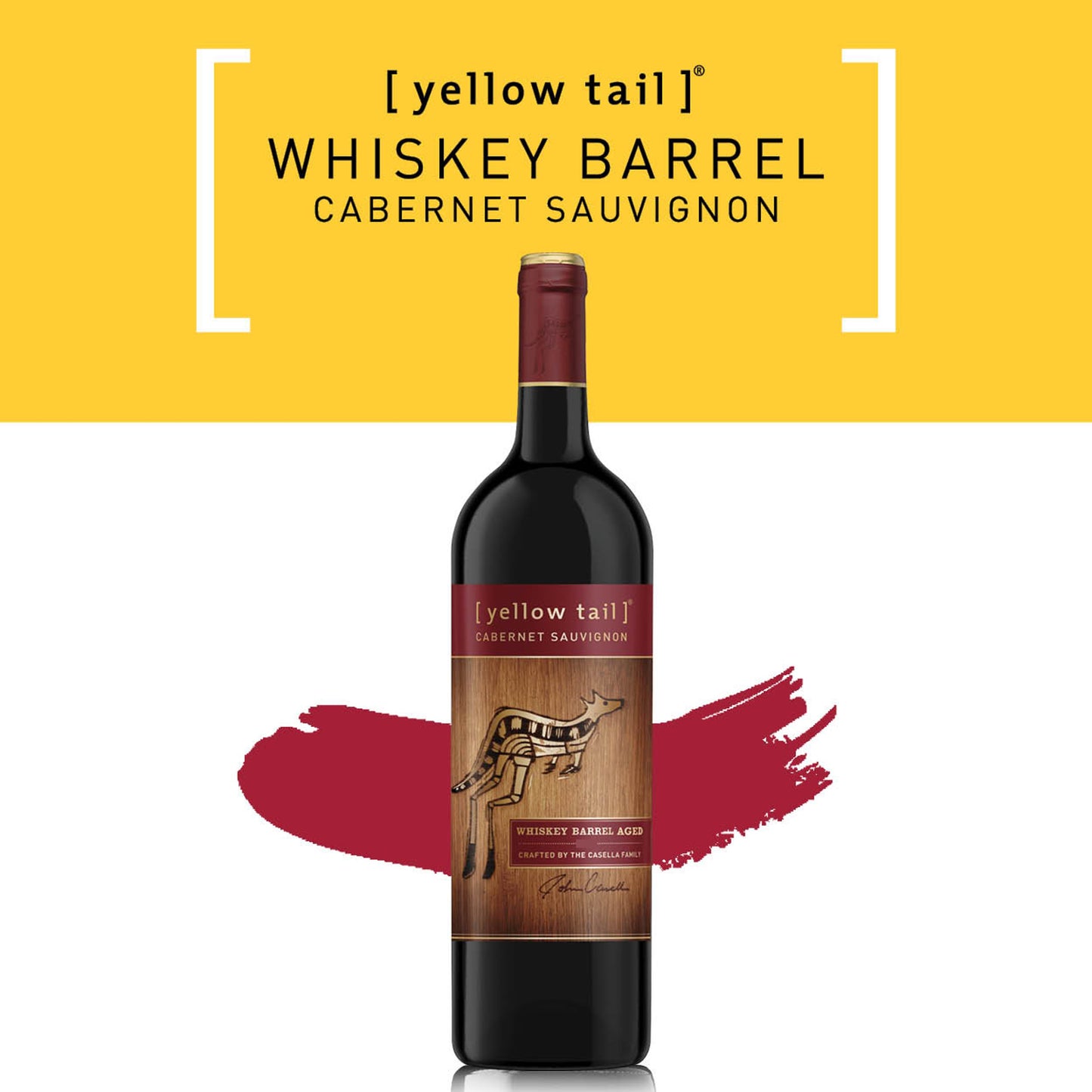 Yellow Tail Whisky Barrel Cabernet Sauvignon - Red Wine 2023