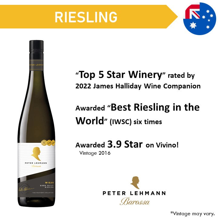 Peter Lehmann Masters Wigan Riesling - White Wine 2016