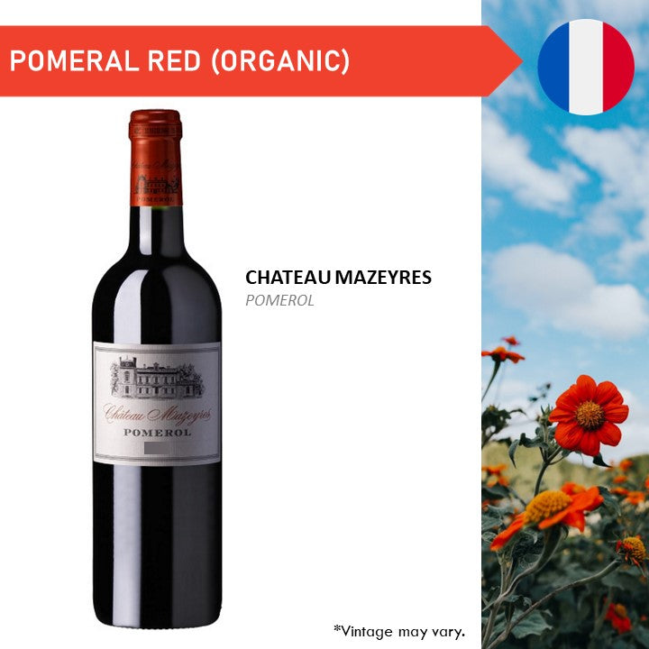 Chateau Mazeyres Pomeral AOP (BIO Organic) - Red Wine 2017
