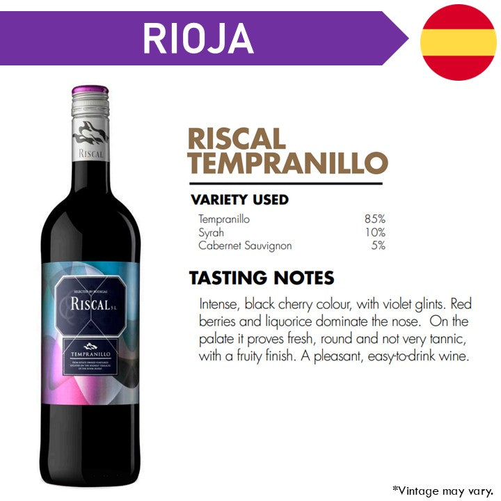 Marques de Riscal 1860 Tempranillo - Red Wine 2019