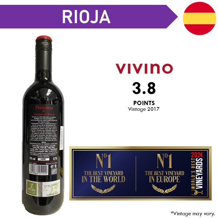 Marques de Riscal Proximo Rioja - Red Wine 2018