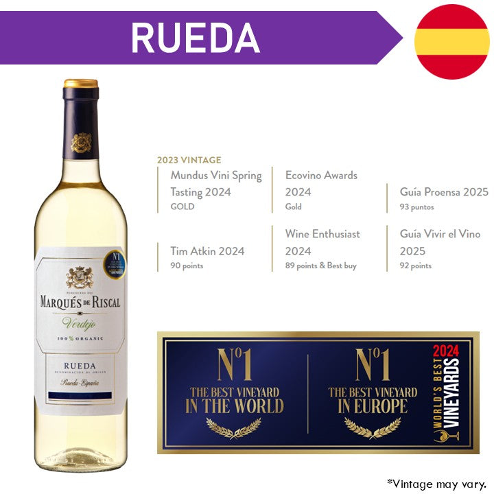 Marques de Riscal Rueda Verdejo White 375ml - Red Wine 2024
