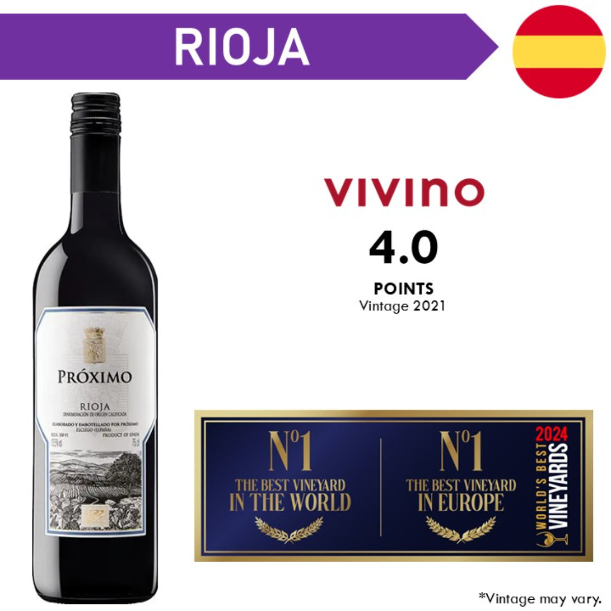 Marques de Riscal Proximo Rioja - Red Wine - Case 6