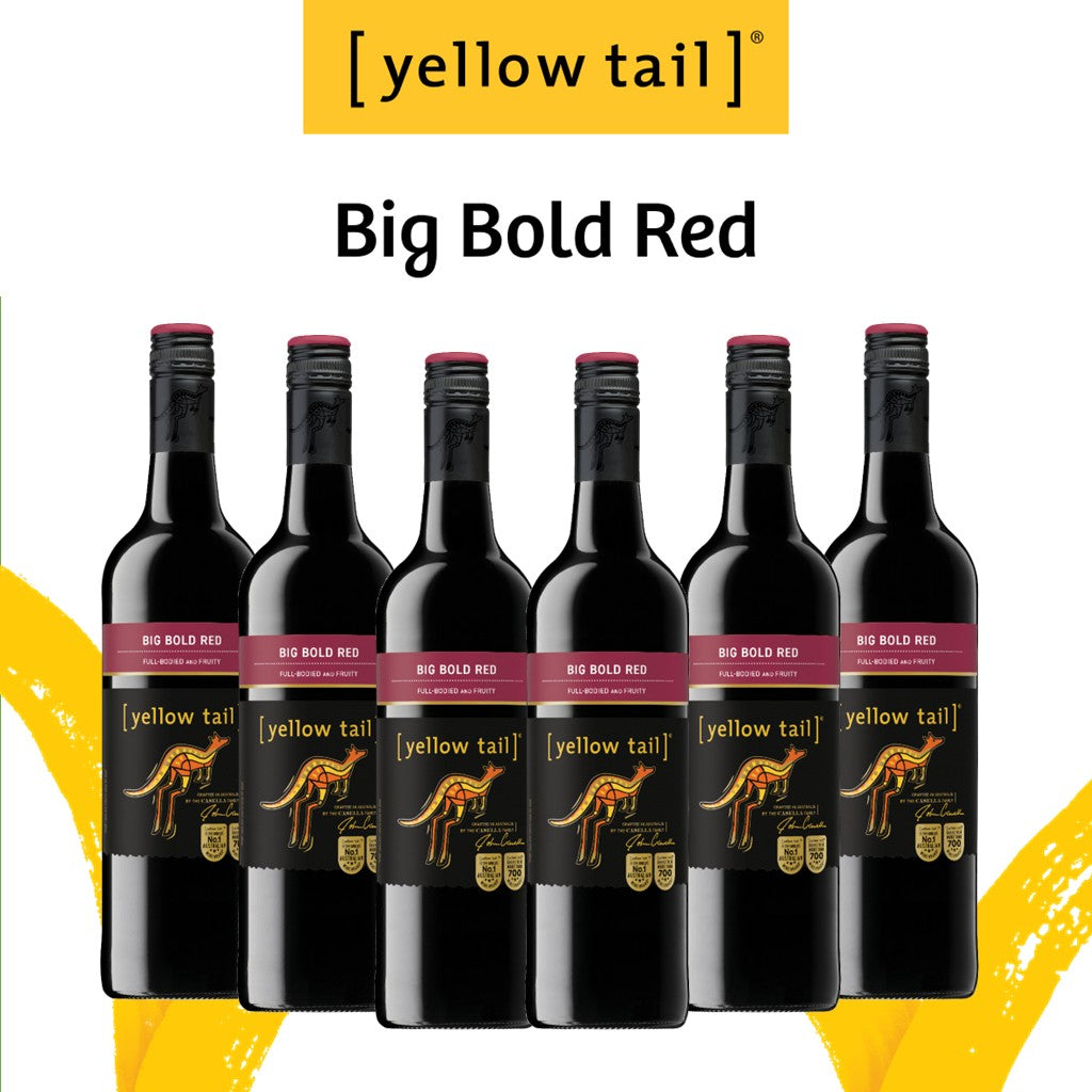 Yellow Tail Big Bold Red - Red Wine NV - Case6