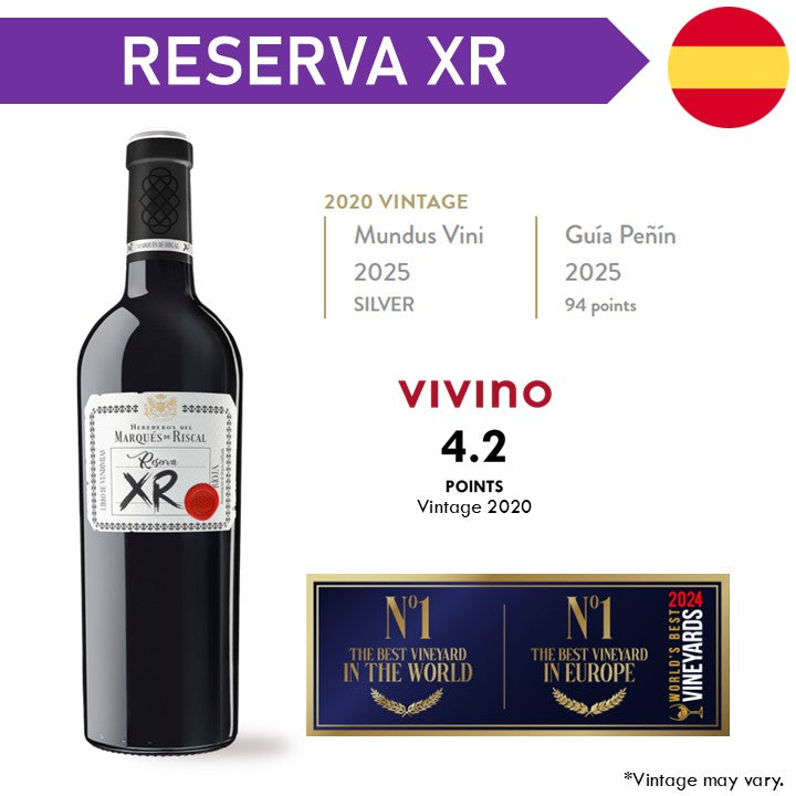 Marques de Riscal Reserva Rioja XR - Red Wine 2020