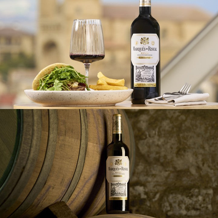 Marques de Riscal Reserva Rioja 1 Bot Gift Box - Red Wine