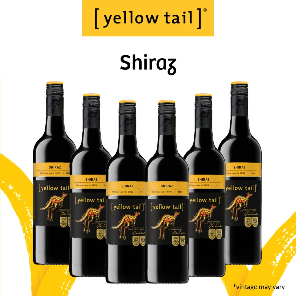 Yellow Tail Shiraz - Red Wine - Case6