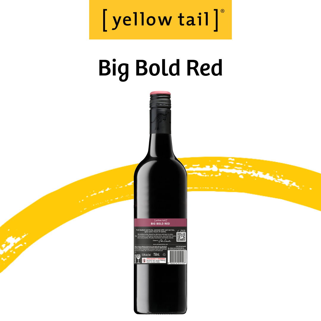 Yellow Tail Big Bold Red - Red Wine NV