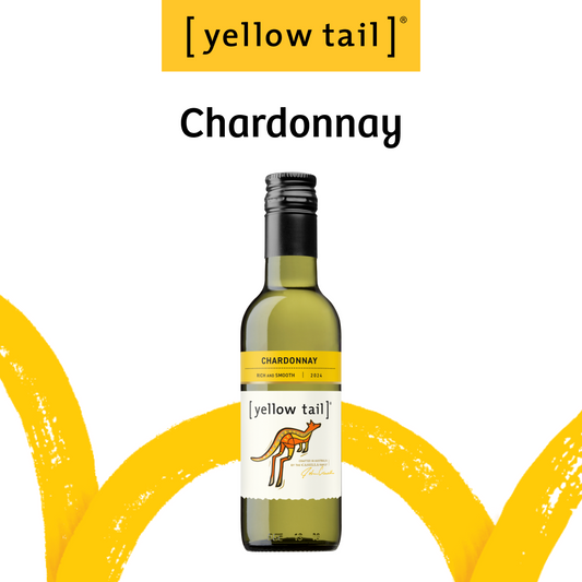 Yellow Tail Mini Chardonnay 187ML- White Wine 2024