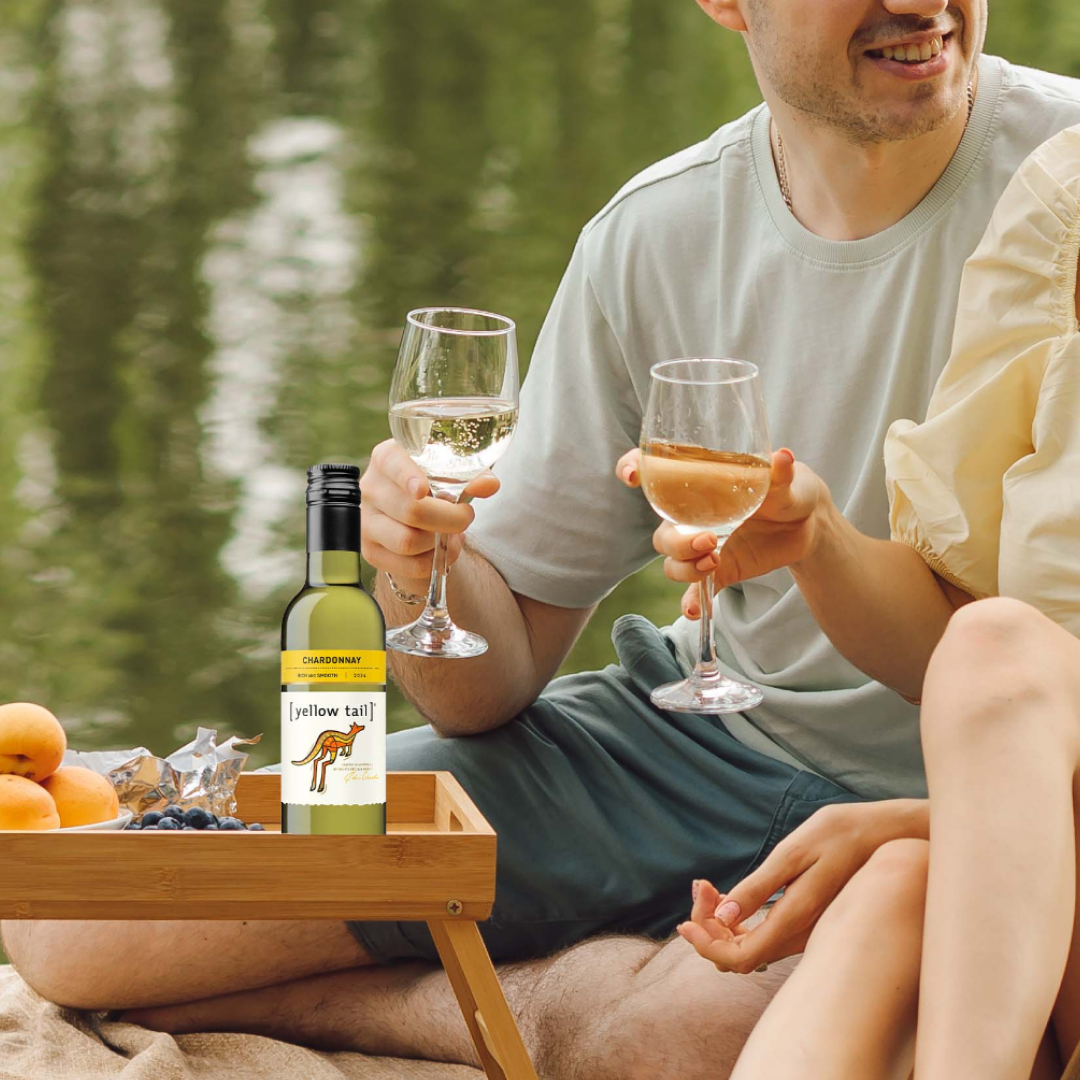 Yellow Tail Mini Chardonnay 187ML- White Wine 2024