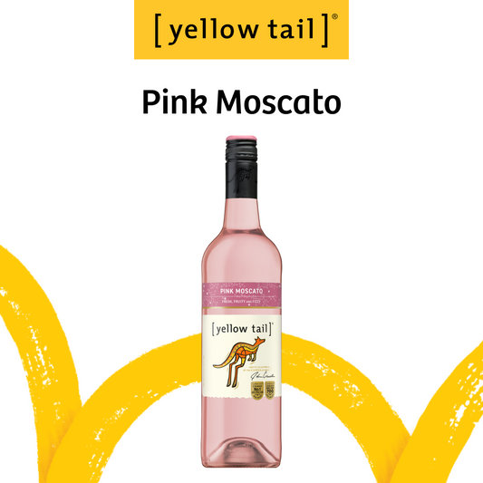 Yellow Tail Pink Moscato - Sweet Wine NV
