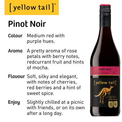 Yellow Tail Pinot Noir - Red Wine - Case6