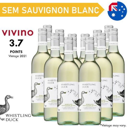 Whistling Duck Semillon Sauvignon Blanc - White Wine - Case12