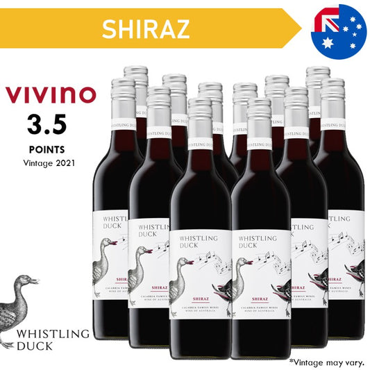 Whistling Duck Shiraz - Red Wine - Case12