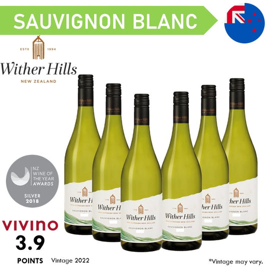Wither Hills Marlborough Sauvignon Blanc - White Wine - Case6