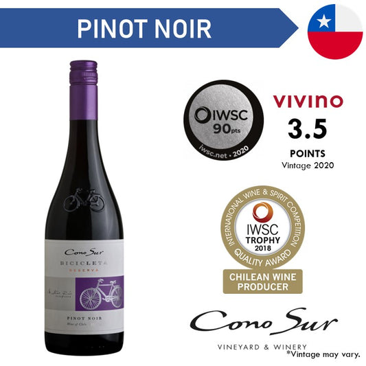 Cono Sur Bicicleta Reserva Pinot Noir - Red Wine 2020