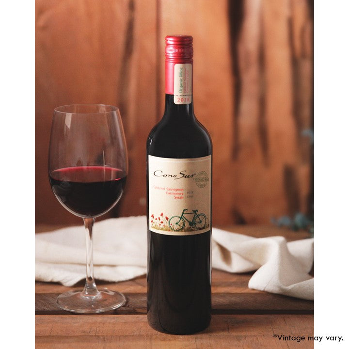Cono Sur Organic Cabernet Sauvignon Carmenere Syrah - Red Wine - Case6