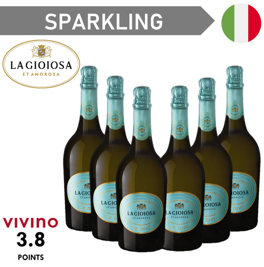 La Gioiosa Cadivo Sparkling Italian - Sparkling Wine - Case6