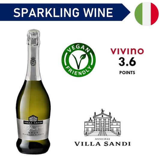 Villa Sandi Brut Blanc de Blanc Sparkling - Sparkling Wine NV