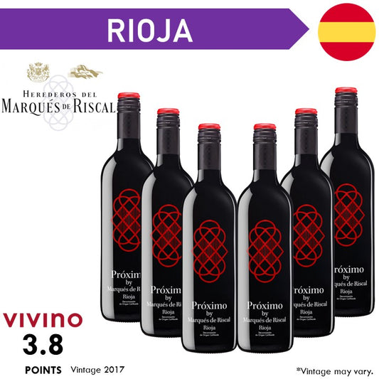 Marques de Riscal Proximo Rioja - Red Wine - Case 6