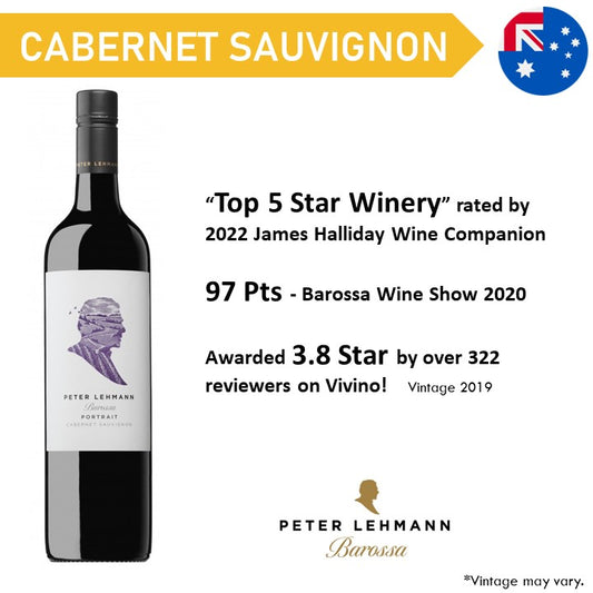 Peter Lehmann Portrait Cabernet Sauvignon - Red Wine 2019