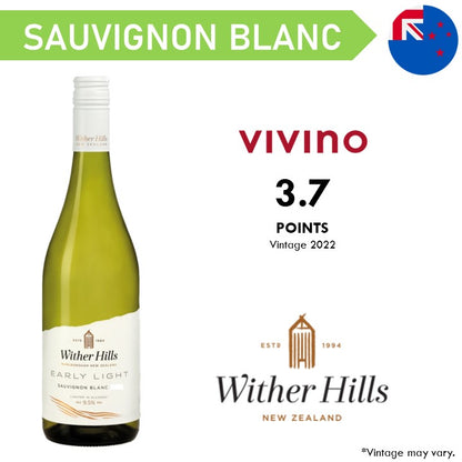 Wither Hills Early Light Marlborough Sauvignon Blanc - White Wine - Case4