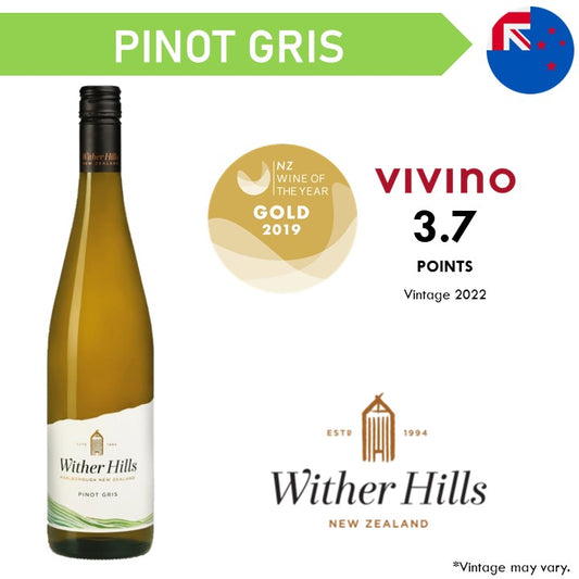 Wither Hills Marlborough Pinot Gris - White Wine 2024